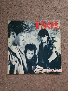 TSOL Revenge Vinyl Record Album First Pressing Enigma Records LP Punk Rock - Picture 1 of 11