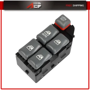 Power Window Switch For Pontiac Sunfire 1995-05 Grand Prix 1997-2003 Front Left - Picture 1 of 5