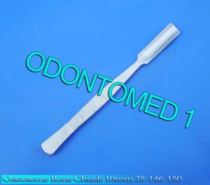 Cinceles óseos osteotoma instrumentos ortopédicos quirúrgicos de 10 mm 25-146-150 - Imagen 1 de 3