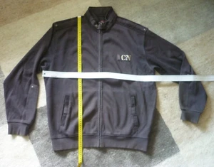 Herren Jacke Strickjacke Grau Gr. L - Bild 1 von 7