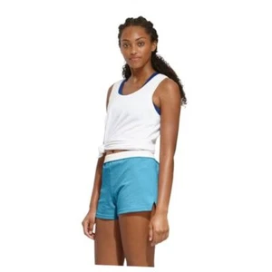 Soffe Women's Cheer Active Shorts: Trendy Fashion Small Ocean Blue - Picture 1 of 5