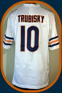 CHICAGO BEARS MITCHELL TRUBISKY NIKE STITCHED ON FIELD JERSEY ADULT SMALL NWOT - Picture 1 of 7
