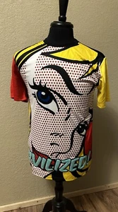 NWT Civilized Clothing Embroidered Comic Book Small Marv Shirt SoHo University - Picture 1 of 16