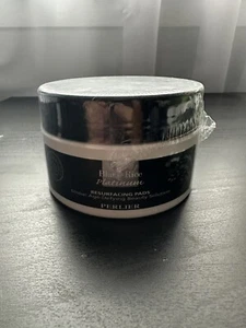 Perlier Black Rice Platinum Resurfacing Pads 2.5oz 60ct New, Sealed! - Picture 1 of 4
