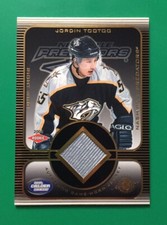 JORDAN TOOTOO (NASHVILLE) 03-04 PACIFIC CALDER JERSEY ROOKIE CARD RC #169  /500