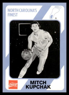 1989 Collegiate Collection North Carolina's Finest #48 Mitch Kupchak - Image 1 of 2