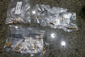 Menge 11 PSA SMA 2705 Gold Pla Schott Crimp Buchse für RG58/U & RG141/U RG143 - Bild 1 von 5