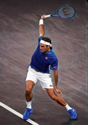 Impresiones deportivas clásicas - Tenis - Roger Federer - READY2Hang - Lona Foto 1 de 4