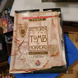 JUEGO CAJA RETORNO A LA TUMBA DE LOS HORRORES Parcial (No Módulo S1) AD&D TSR 1162 LEER - Imagen 1 de 8