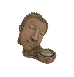 Buddha Face Candleholder - Picture 1 of 2