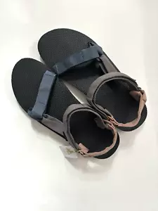 Teva Sandalo Uomo Originale Universale Blu Grigio Marrone 1004006 Cinturino TG 12 Nuovo - Foto 1 di 9