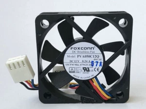 FOXCONN PVA050C12Q 12V 0.24A PWM DC Cooling Fan 4 pin - Picture 1 of 1