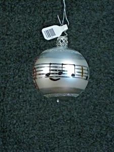 Inge Glas Ornament - Musikalische Melodie klein - Bild 1 von 2