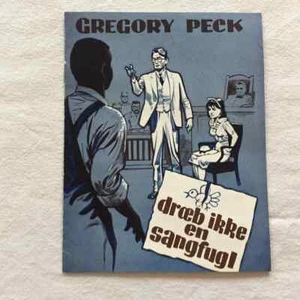 To Kill A Mockingbird Gregory Peck John Megna Overton 1962 Danish Movie Program - Bild 1 von 5
