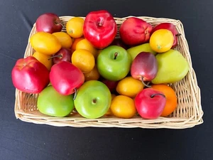 42 Stück Kunstfrüchte sortiert - lebensecht realistisch für Wohndeko - Bild 1 von 1