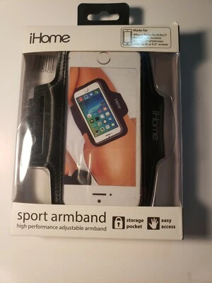 iHome Sport Armband iPhone 4, 5, 6, 7, 8.Galaxy all models & most smart phones. - Image 1 of 2
