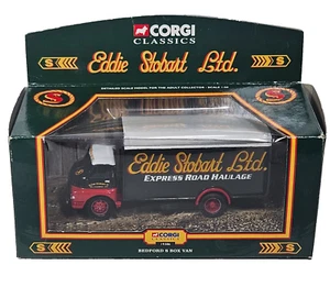 Corgi Classics 19306; Bedford S; Box Van, Eddie Stobart Ltd 1:50 Scale Boxed - Picture 1 of 9