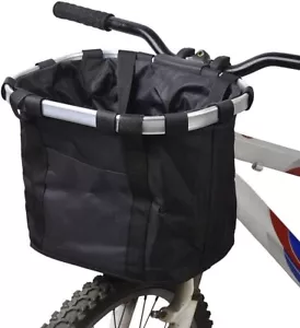 Redlution Bicycle Bike Detachable Cycle Front Basket Carrier Bag - Picture 1 of 5