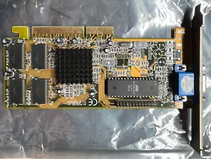 CIRRUS LOGIC VGA-RZXA/8SDJ AGP VIDEO CARD - Picture 1 of 3