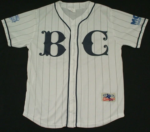 Brooklyn Cyclones 12 Pinstripe Baseball Jersey XL Cover
