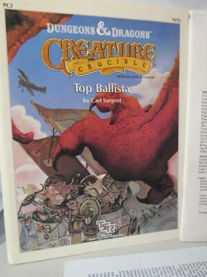 D&D 1989 Dungeons & Dragons Creature Crucible -PC2 #9255 - Изображение 1 из 4