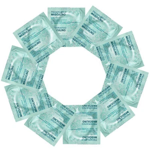 100Pcs Ultra Thin Latex Condoms Extended Pleasure Extra Time Bulk Pack Sex Delay - Picture 1 of 13