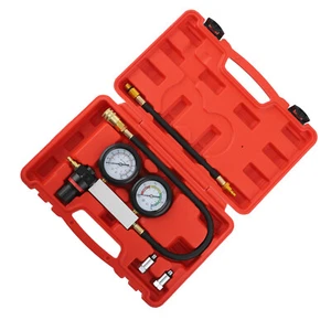 Cylinder Leak-Down Tester Leakage Leak Detector Engine Compression Tester Gauges - Picture 1 of 12