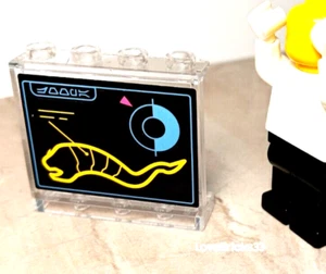 LEGO Star Wars Creature Alien WORM Monster JOOPA Hoopa Trans Clear Wall Computer - Picture 1 of 1
