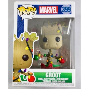 Funko Pop! Marvel Guardians of the Galaxy Groot 399 Christmas Holiday 2018 NWB - Imagen 1 de 12