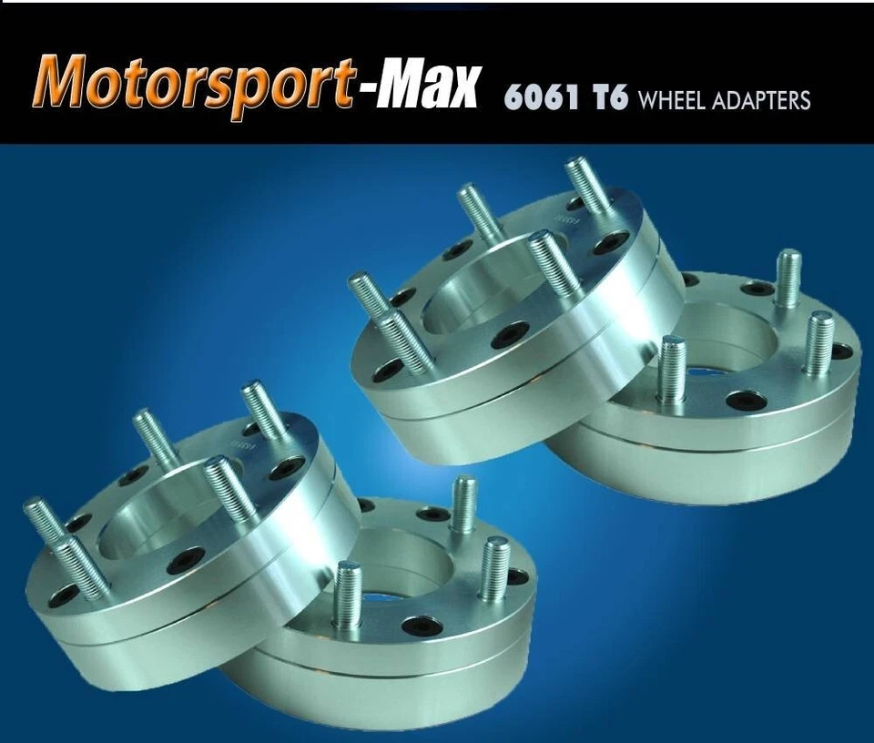 Wheel Adapters 6 Lug 4.5" To 5 Lug 4.5" Spacers 6x4.5/5x4.5 2"