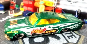 Loose-Hot Wheels 2000 Mainline Series #197 Green '65 Chevy Impala Lowrider - Bild 1 von 6