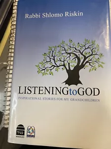 Listening to God : Inspirational Stories by Rabbi Shlomo Riskin - Picture 1 of 1