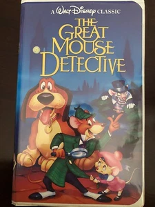 Disney The Great Mouse Detective - Black Diamond  Classics RARE VHS - Picture 1 of 1