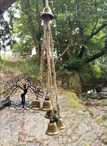 witch bells with 5 bells for home protection - Picture 1 of 3