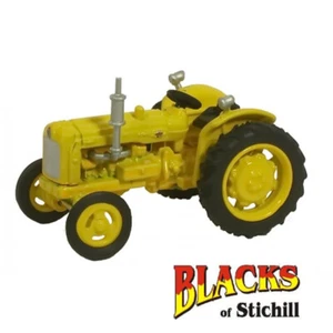 Oxford Diecast 1:76 Scale Fordson Tractor Highways Yellow OO Gauge Model - Picture 1 of 1