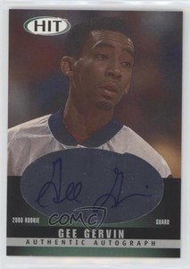 2000 Sage Hit Auto Emerald Gee Gervin #A47 Auto