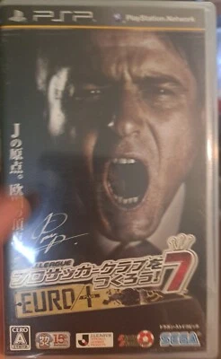 J-League Pro Soccer Club o Tsukurou! 7 Euro Plus PSP Japan Import US Seller - Image 1 of 3