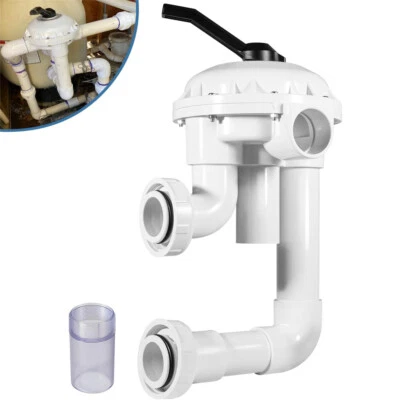 For Pentair 261050 2-Inch HiFlow Multiport Valve For Pool/Spa D.E. &Sand Filter - Image 1 of 4