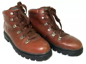 Used Men's Wolverine Thinsulate Work - Hiking Boots Brown Size 9 / 6303 - Picture 1 of 9