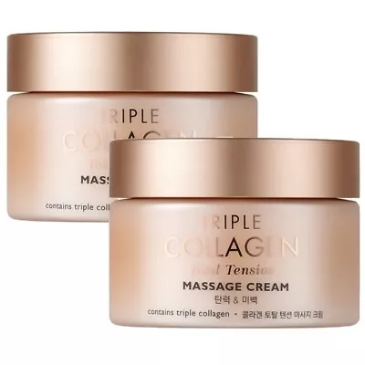 TONYMOLY Triple Collagen Total Tension Massage Cream, 200ml (6.76oz) x 2ea K Bea - Image 1 of 4
