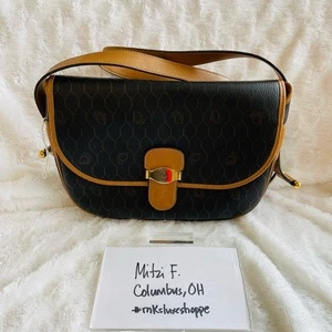 DIOR VINTAGE TROTTER CANVAS PVC CROSSBODY SLING BAG - Bild 1 von 10