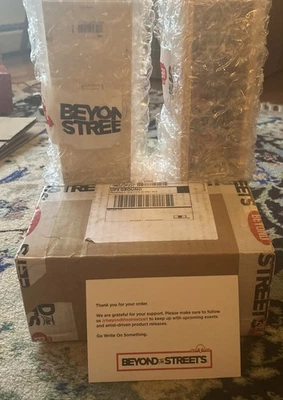 2 POSE JORDAN NICKEL Beyond The Streets SPRAY CANS SIGNED OG PACKAGE UNOPENED - Image 1 of 4