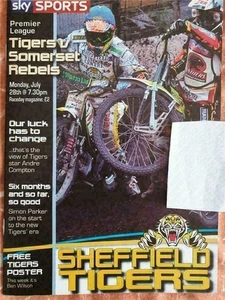 Sheffield Tigers v Somerset Rebels Premier League Speedway 28/7/2014 - Picture 1 of 1