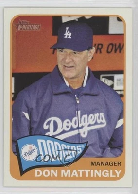 2014 Topps Heritage Don Mattingly #217 - Image 1 of 2