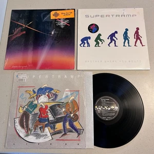 Sealed LP Lot SUPERTRAMP: Famous Last Words "Audiophile", Live '88, HYPE Shrink - Imagen 1 de 13