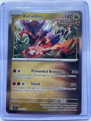 Koraidon 119/162 SV05: Temporal Forces Holo - Image 1 of 2