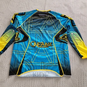 O'Neal Mens Blue Motocross MX Offroad Jersey XL - Picture 1 of 4