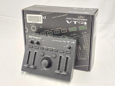 ROLAND VT-4 Voice Transformer - Real-Time Pitch & Formant Vocal Effects Pedal-JP - Image 1 of 4
