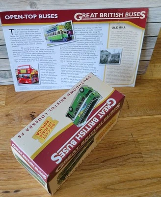 1:76 Scale Great British Buses - Southdown Bristol Lodekka & Information Booklet - Image 1 of 4