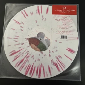 Sia - Everyday Is Christmas Snowman Ep Vinyl LP Red White Brand New Sealed - Picture 1 of 2